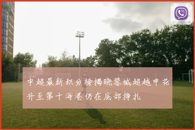 中超最新积分榜揭晓蓉城超越申花升至第十海港仍在底部挣扎